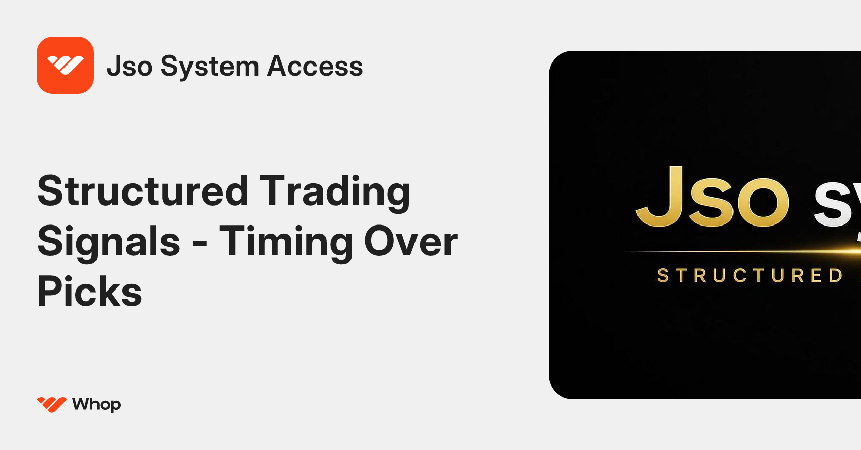 Jso System Access | Whop
