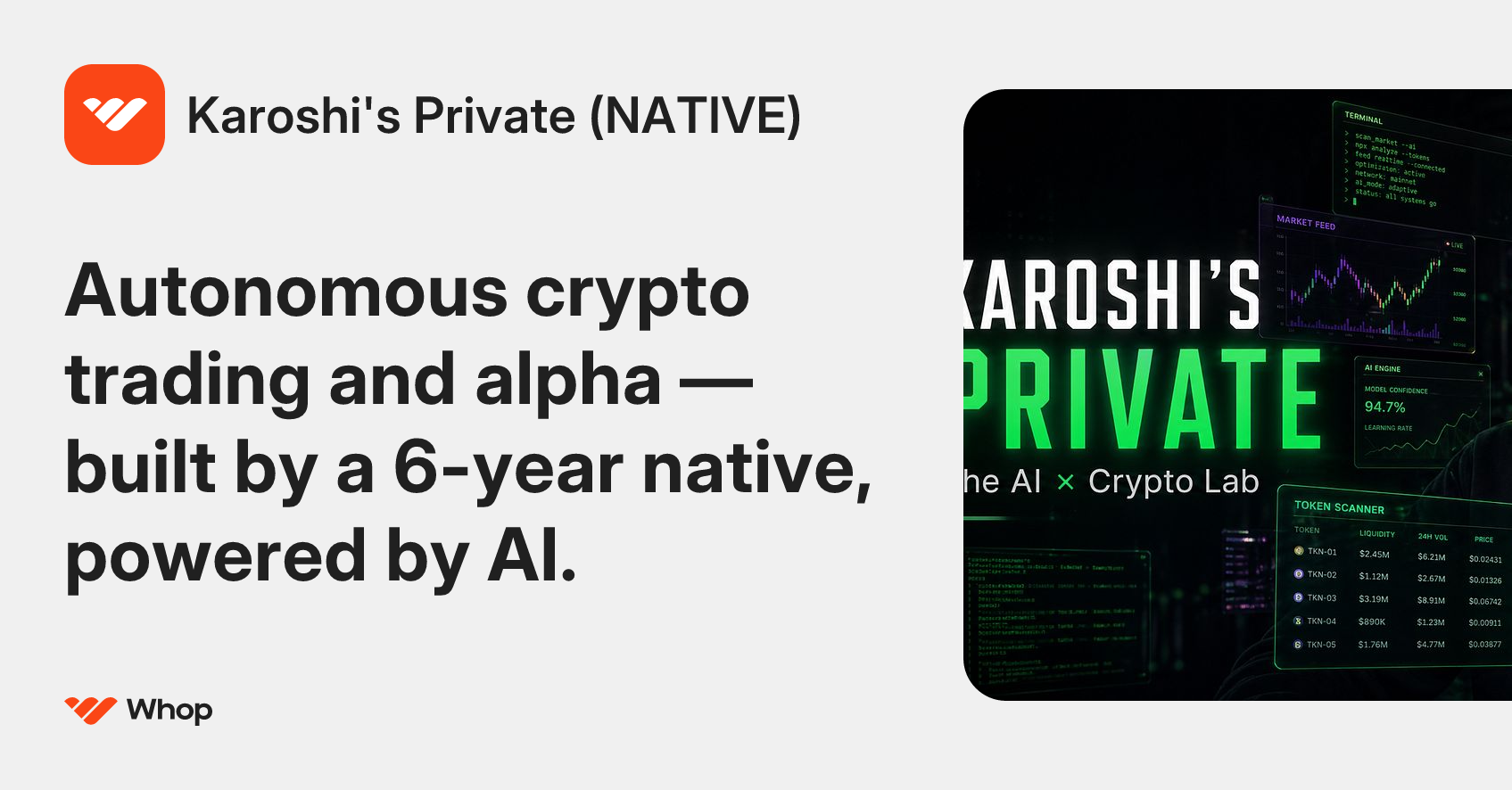 Karoshi's Private (NATIVE) | Whop