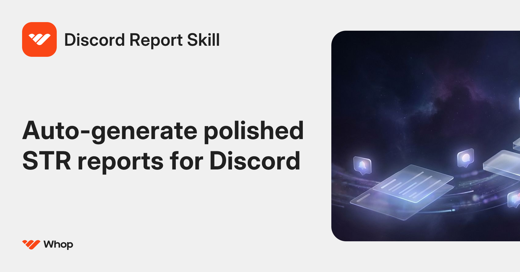 Discord Report Skill | Whop