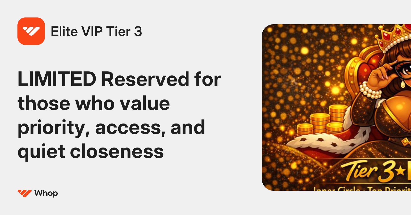 Elite VIP Tier 3 | Whop