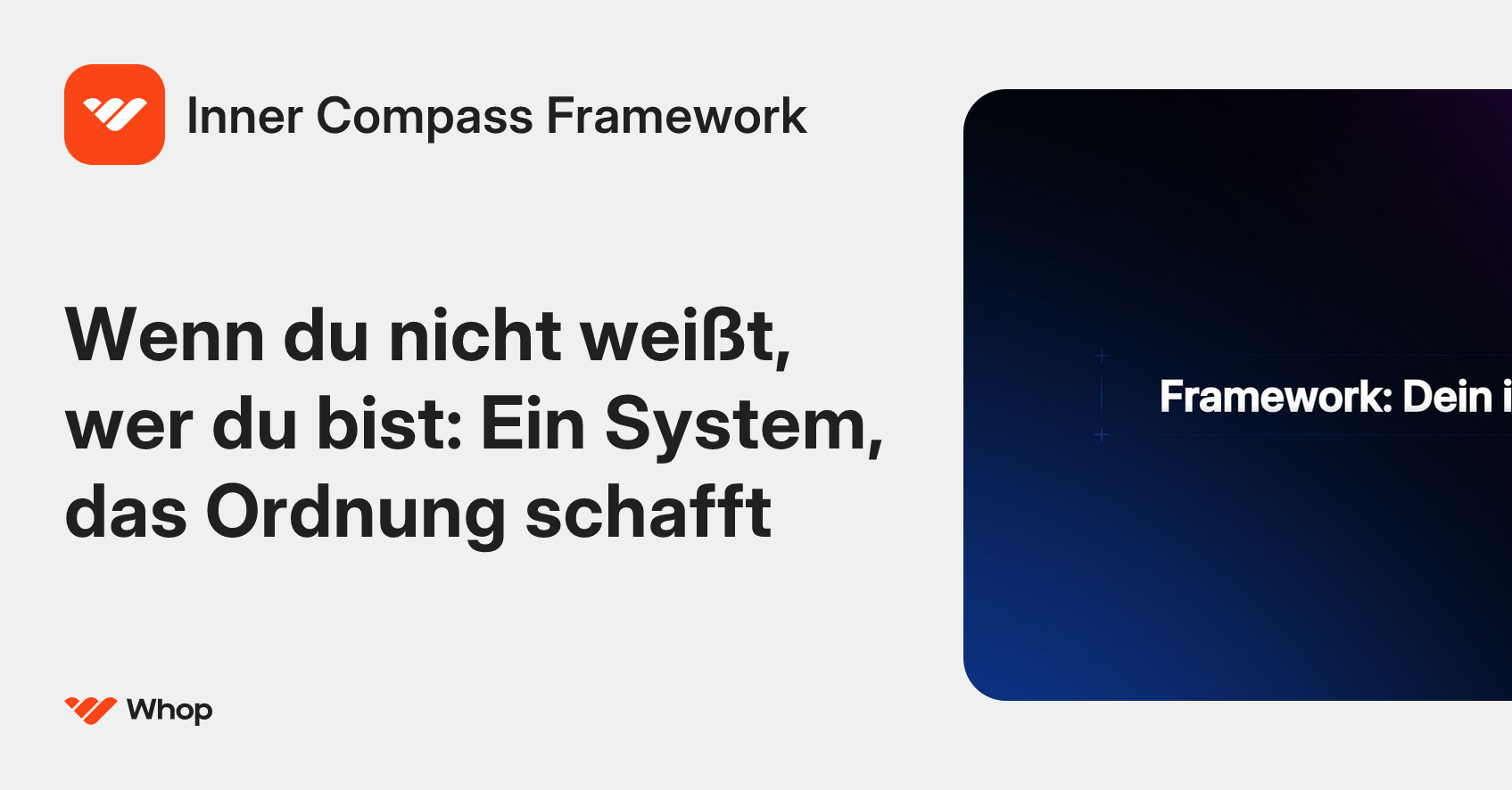 Inner Compass Framework | Whop