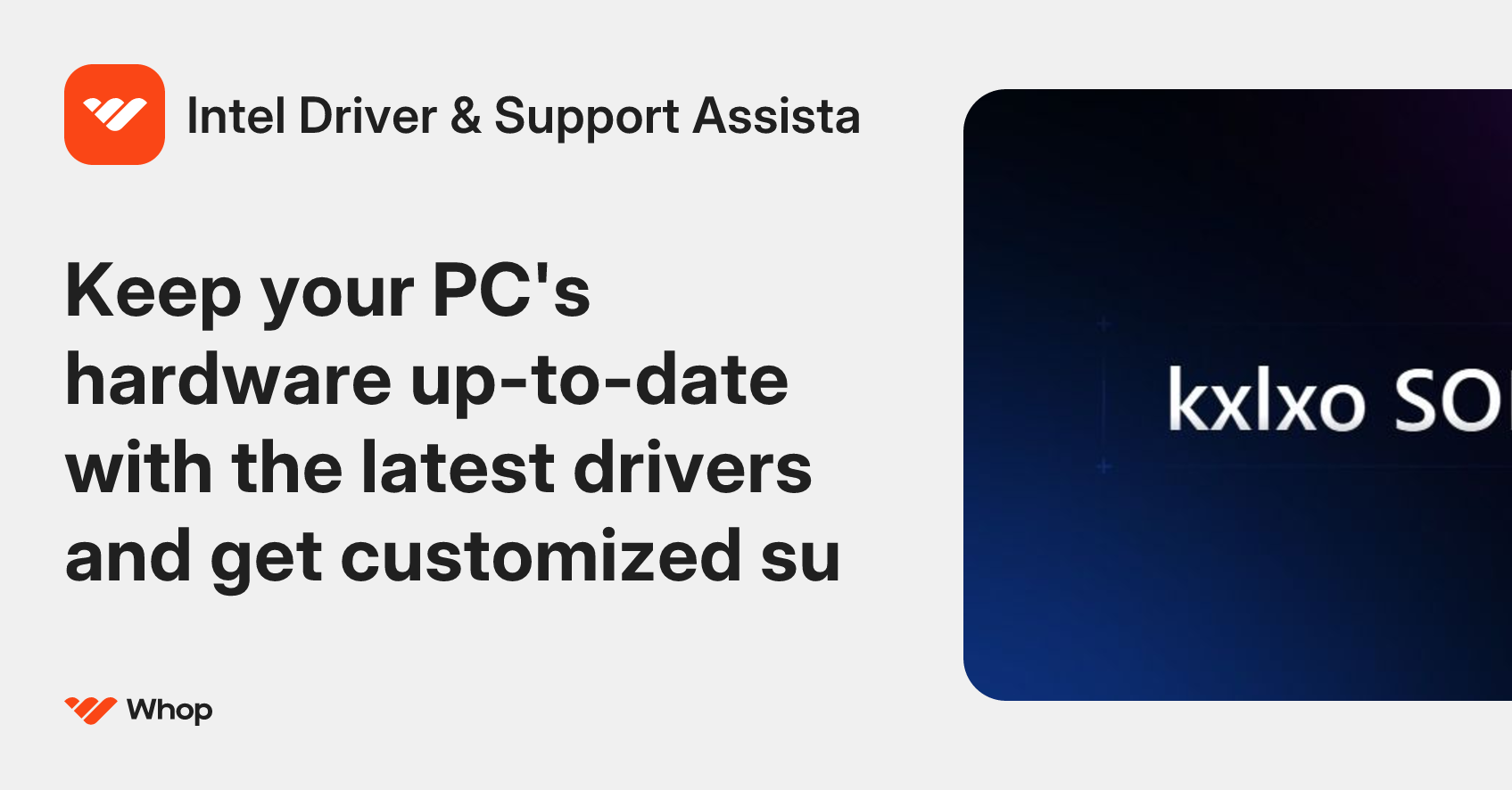 Intel Driver & Support Assista | Whop