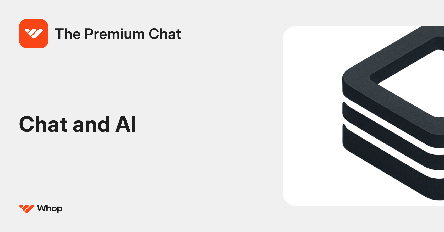 The Premium Chat | Whop
