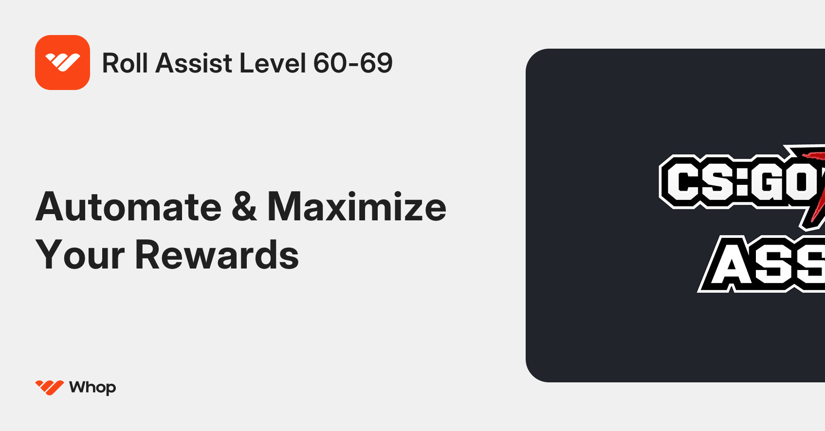 Roll Assist Level 60-69 | Whop