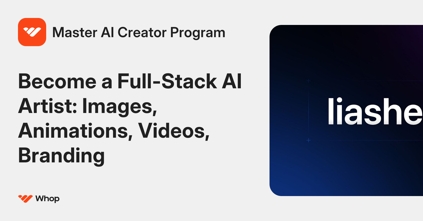 Master AI Creator Program | Whop