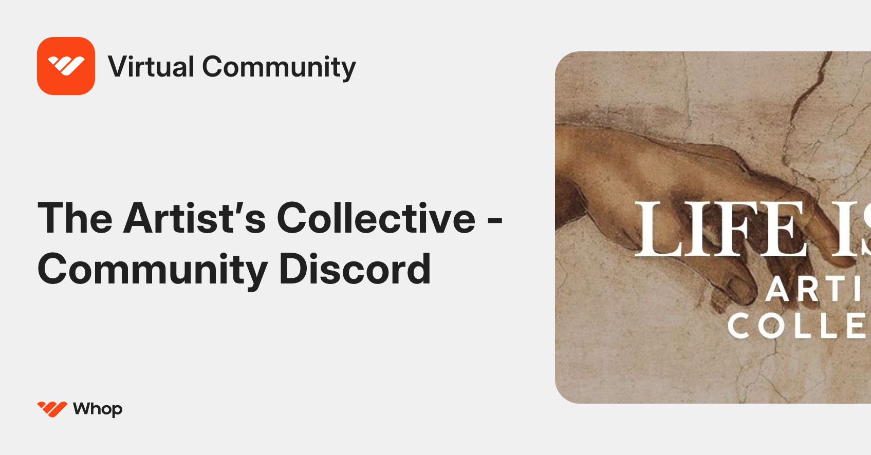 Virtual Community | Whop