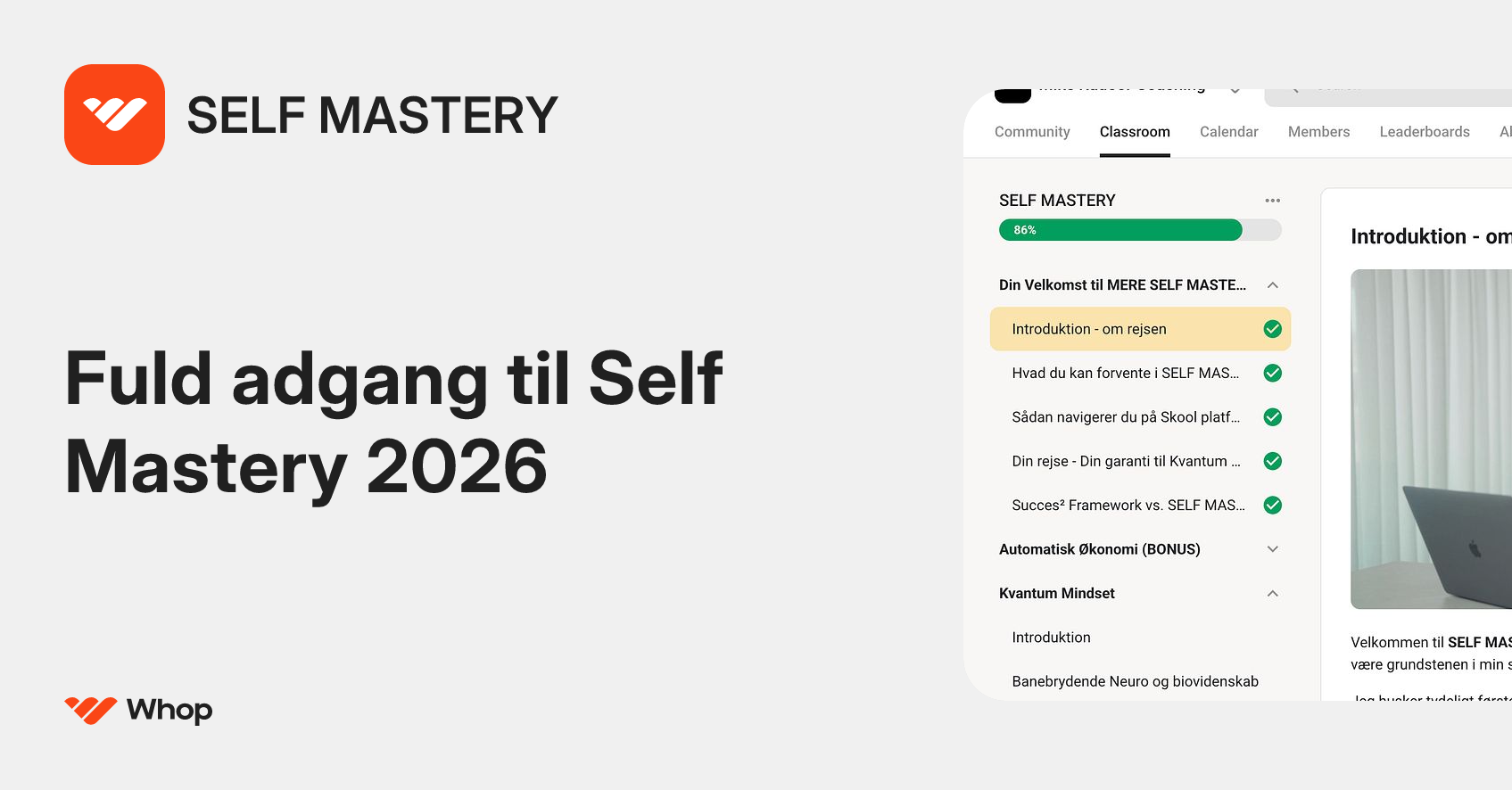 SELF MASTERY | Whop