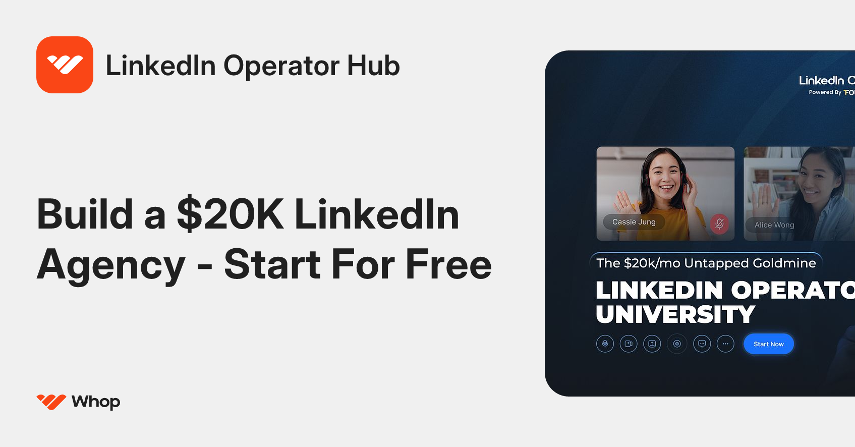 LinkedIn Operator Hub | Whop