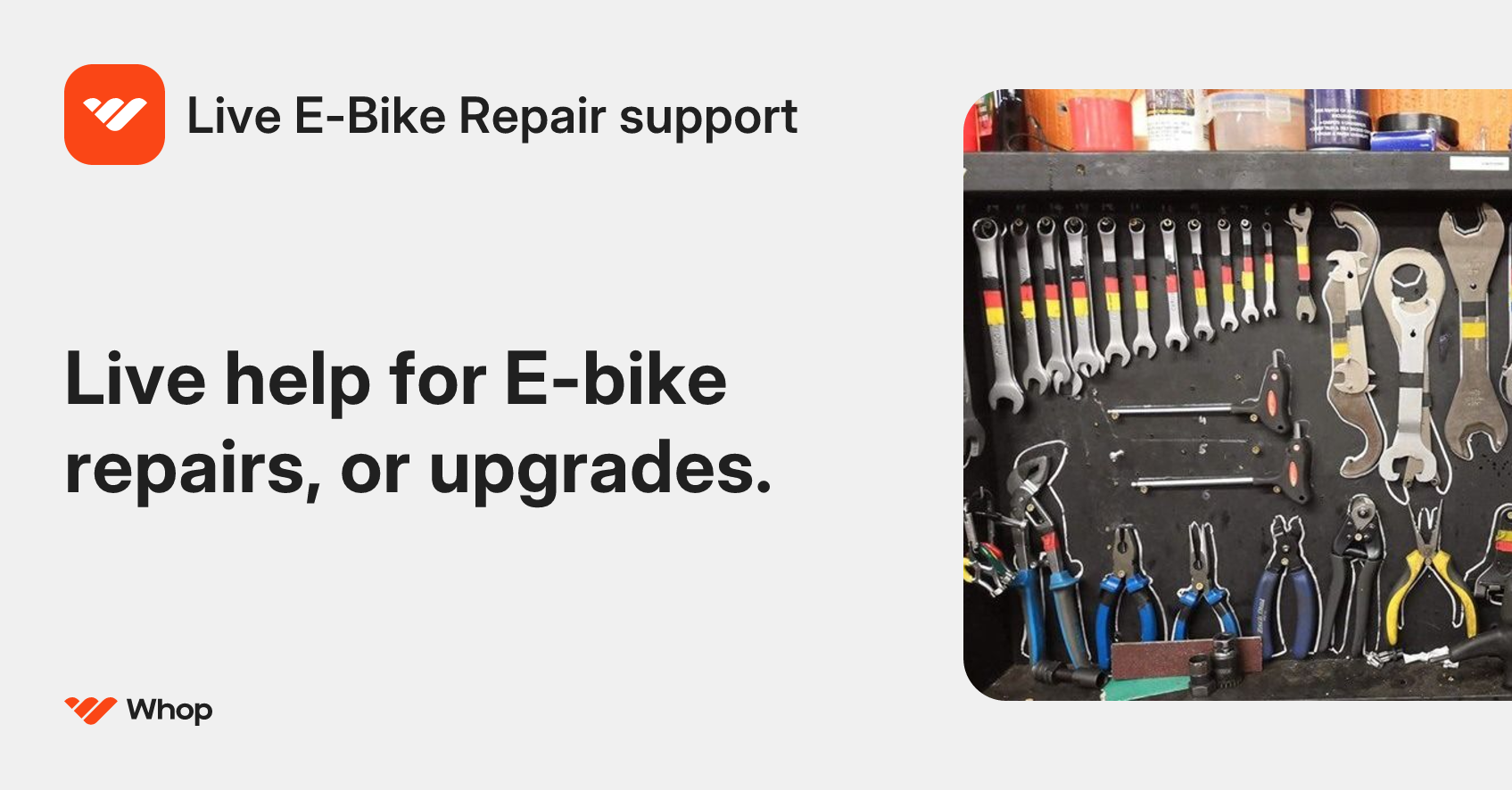 Live E-Bike Repair support | Whop