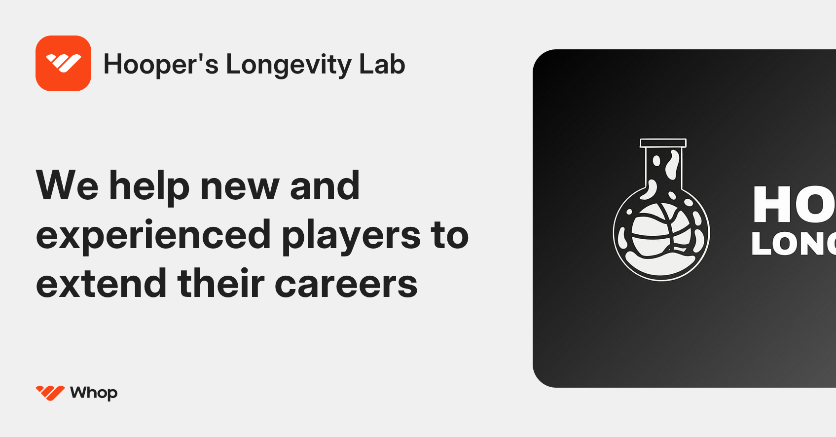 Hooper's Longevity Lab | Whop