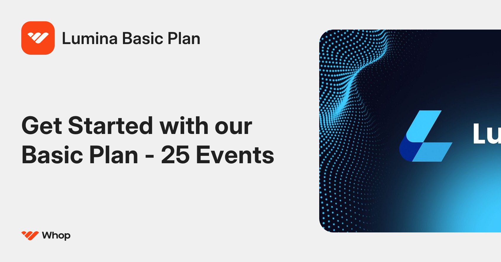 Lumina Basic Plan | Whop