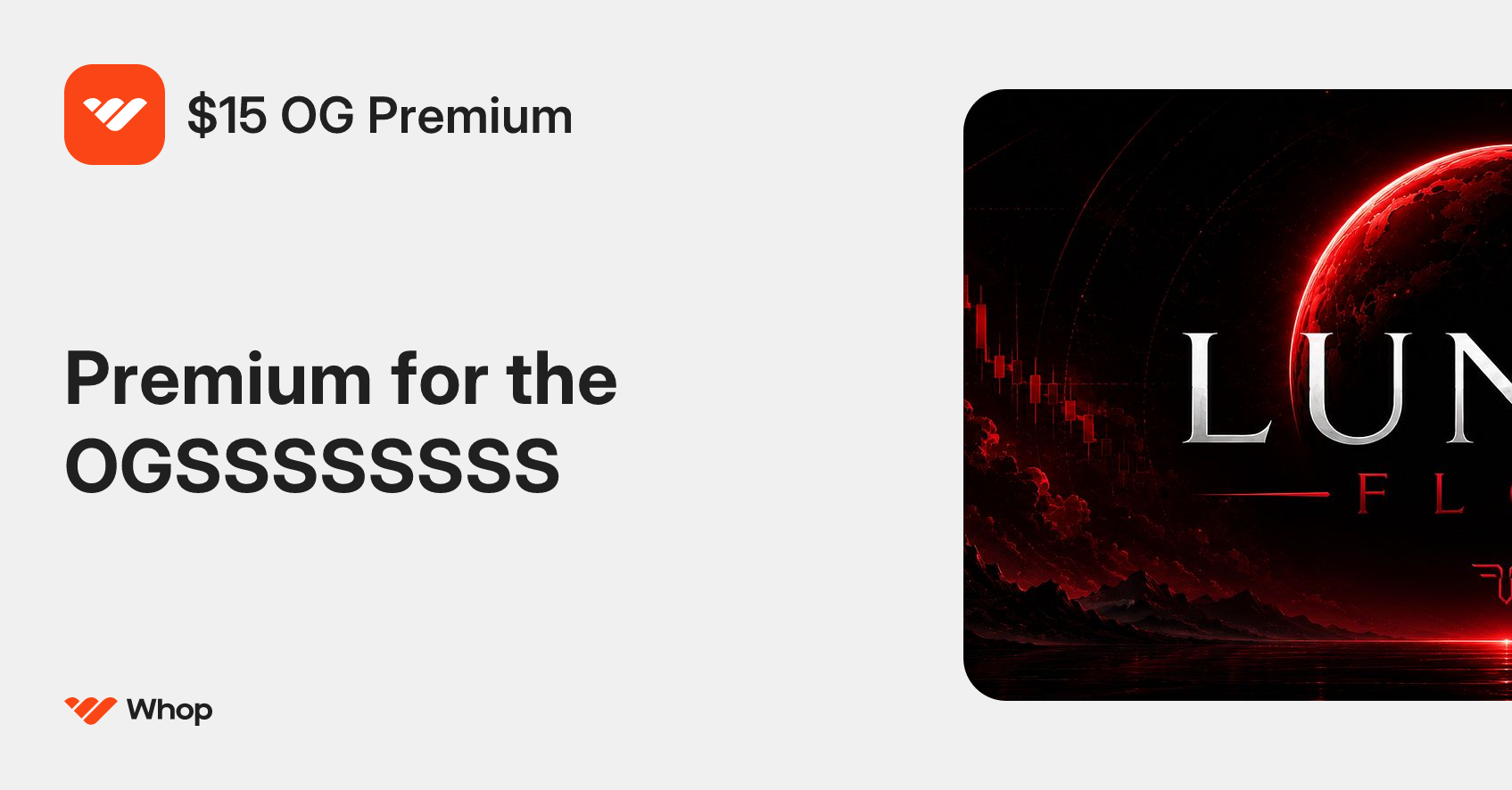 $15 OG Premium | Whop