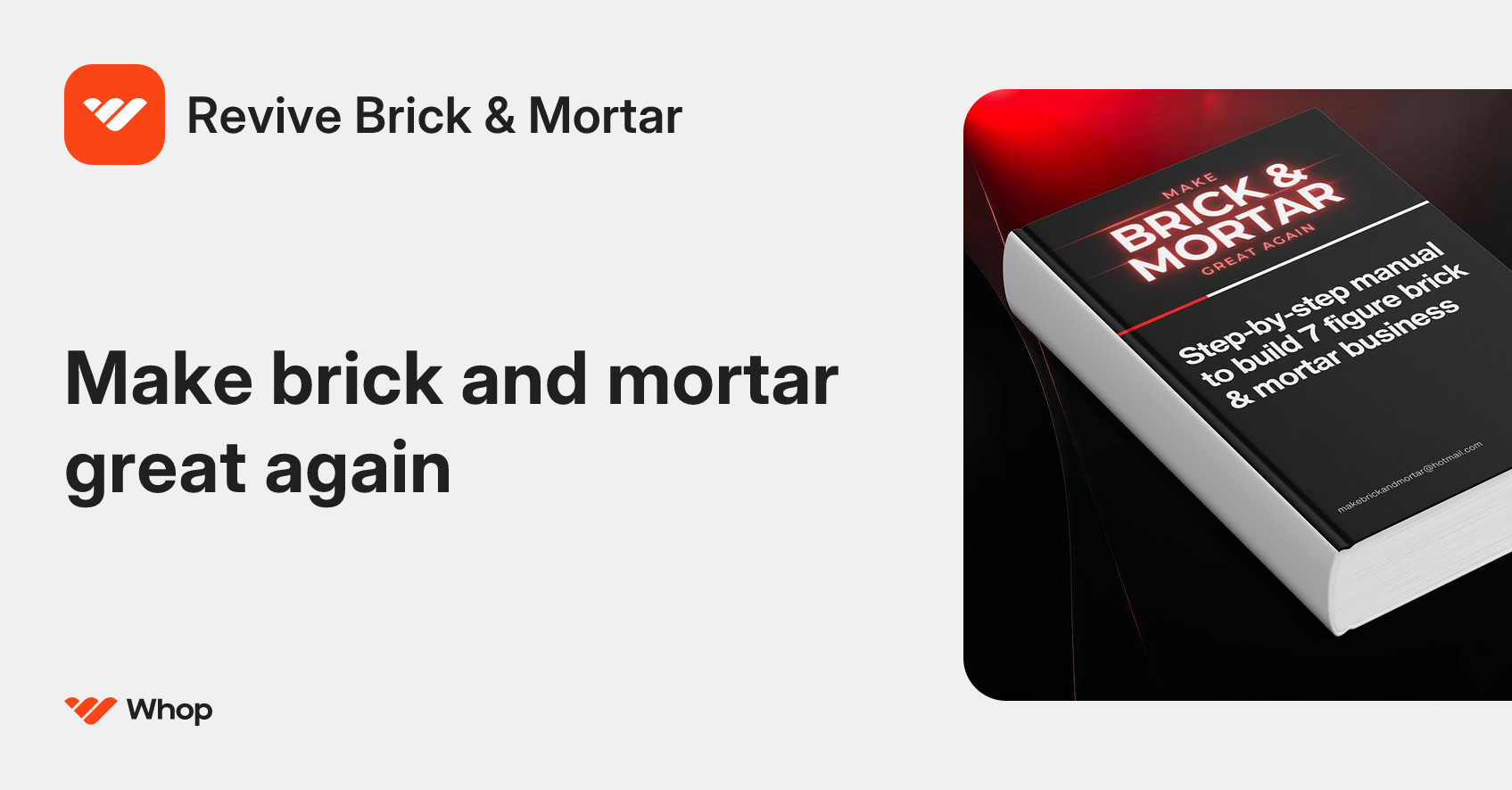 Revive Brick & Mortar | Whop