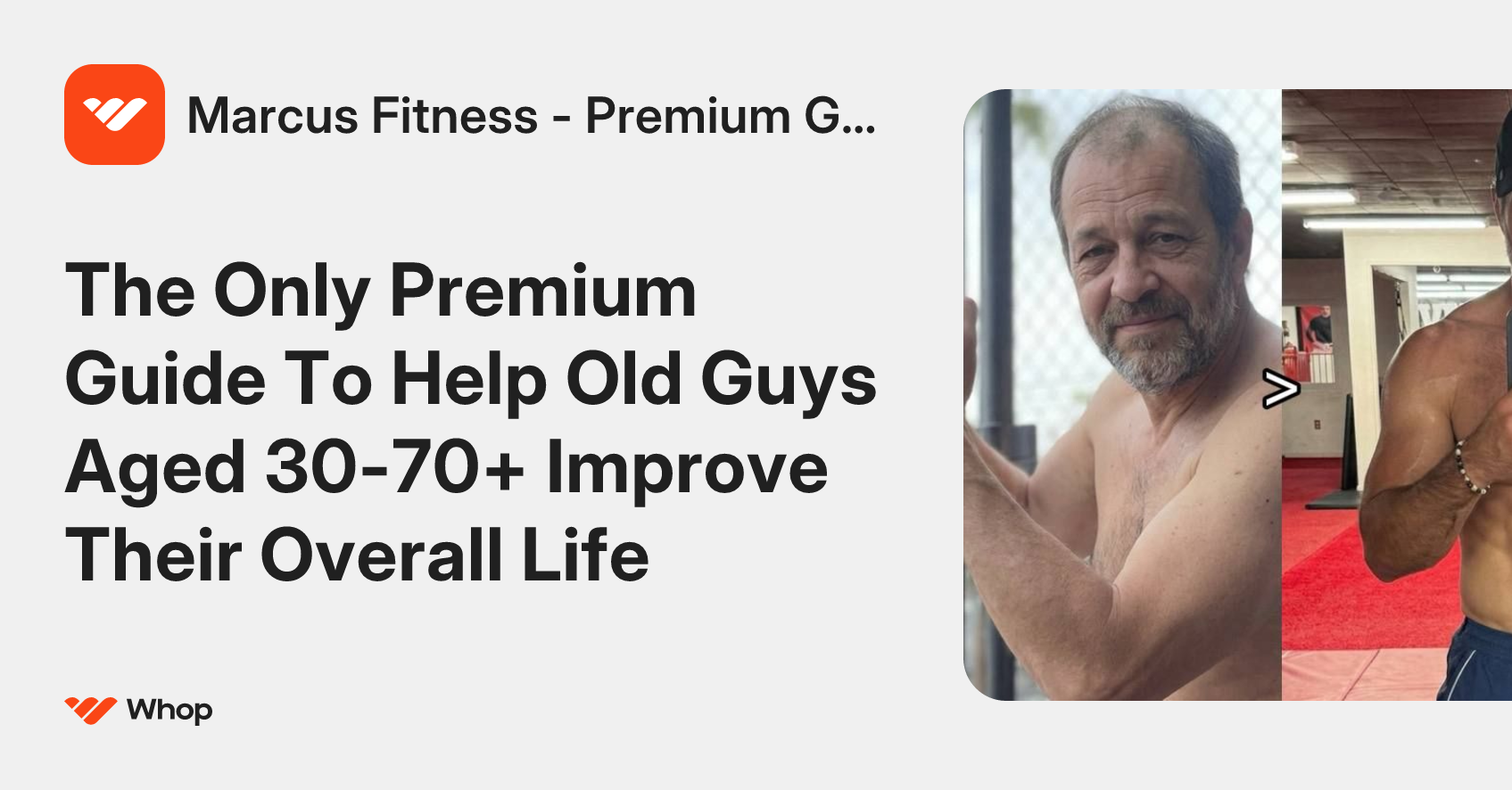 Marcus Fitness - Premium Guide | Whop