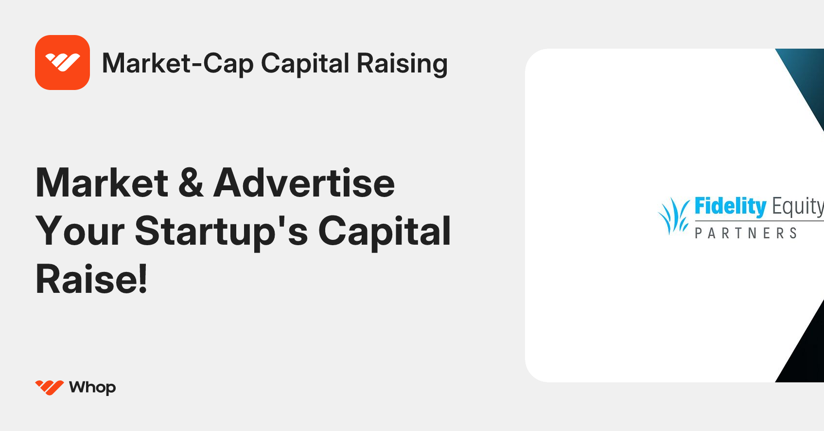 Market-Cap Capital Raising | Whop