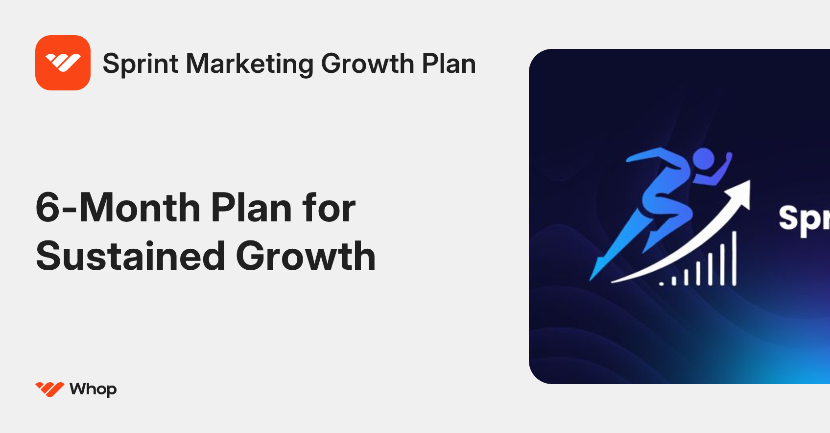 Sprint Marketing Growth Plan | Whop