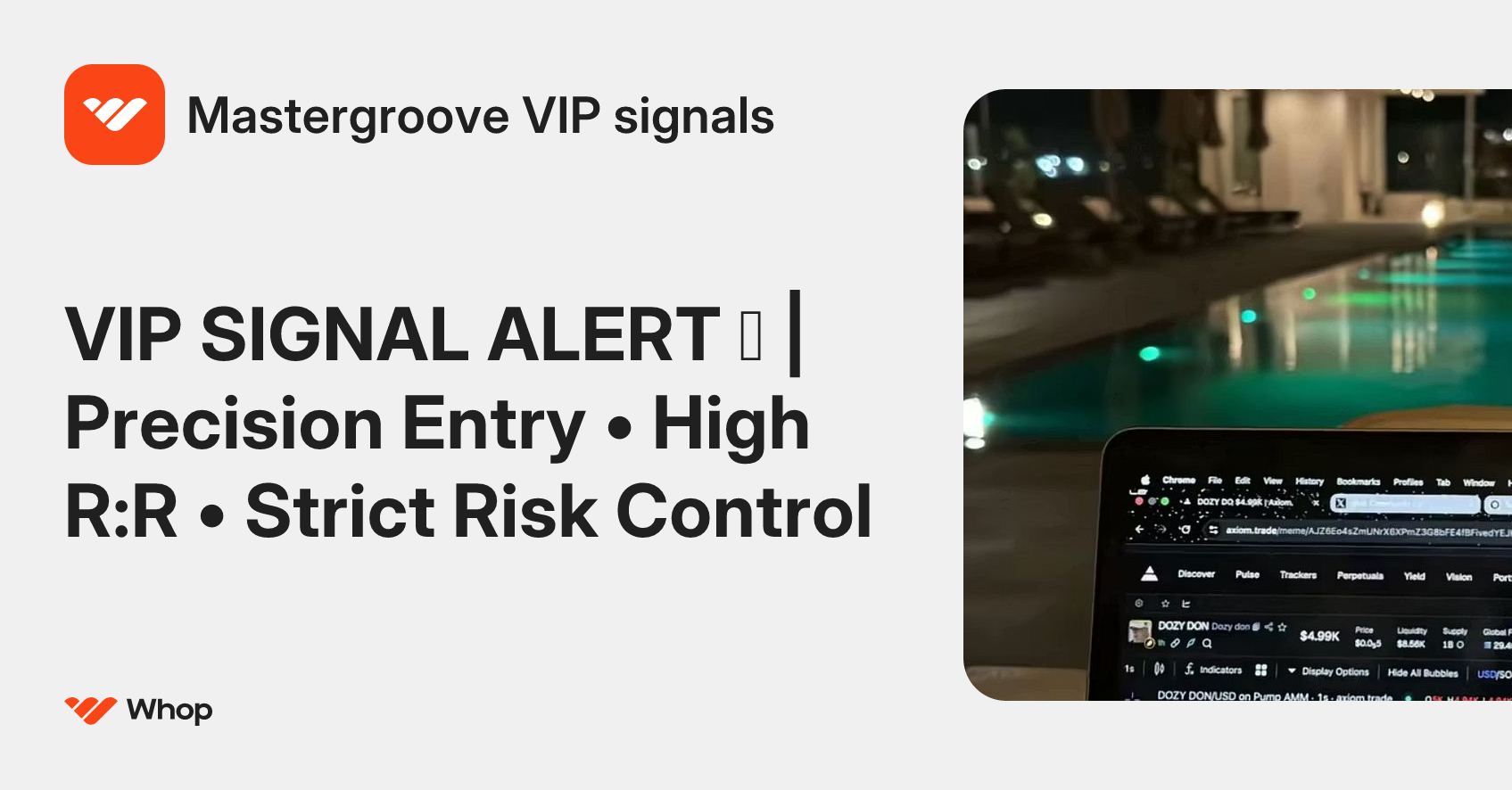 Mastergroove VIP signals | Whop