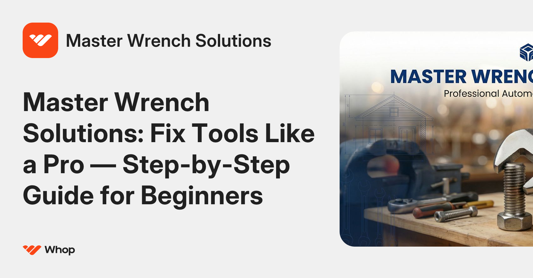 Master Wrench Solutions | Whop