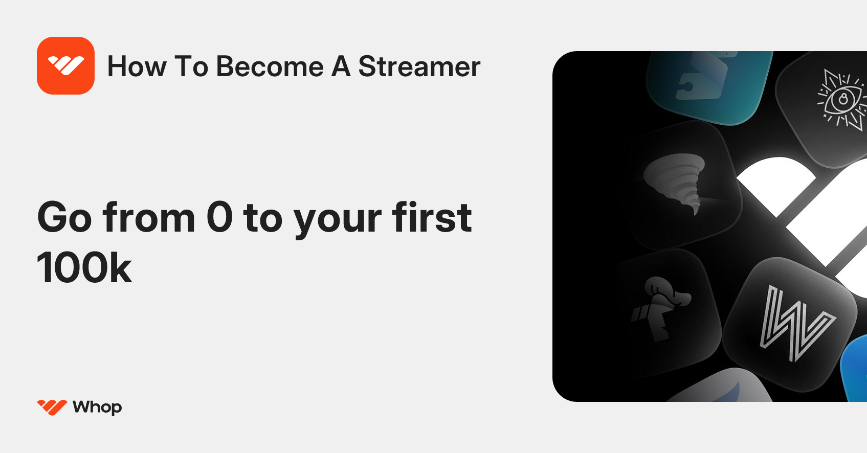 How To Become A Streamer | Whop