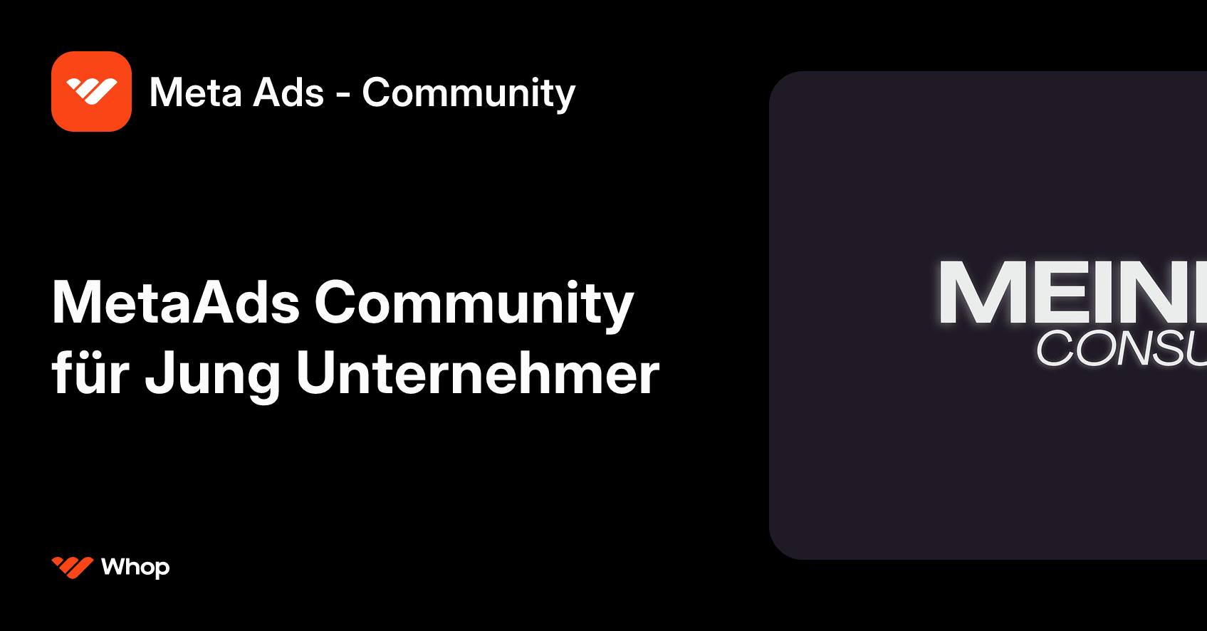Meta Ads - Community | Whop