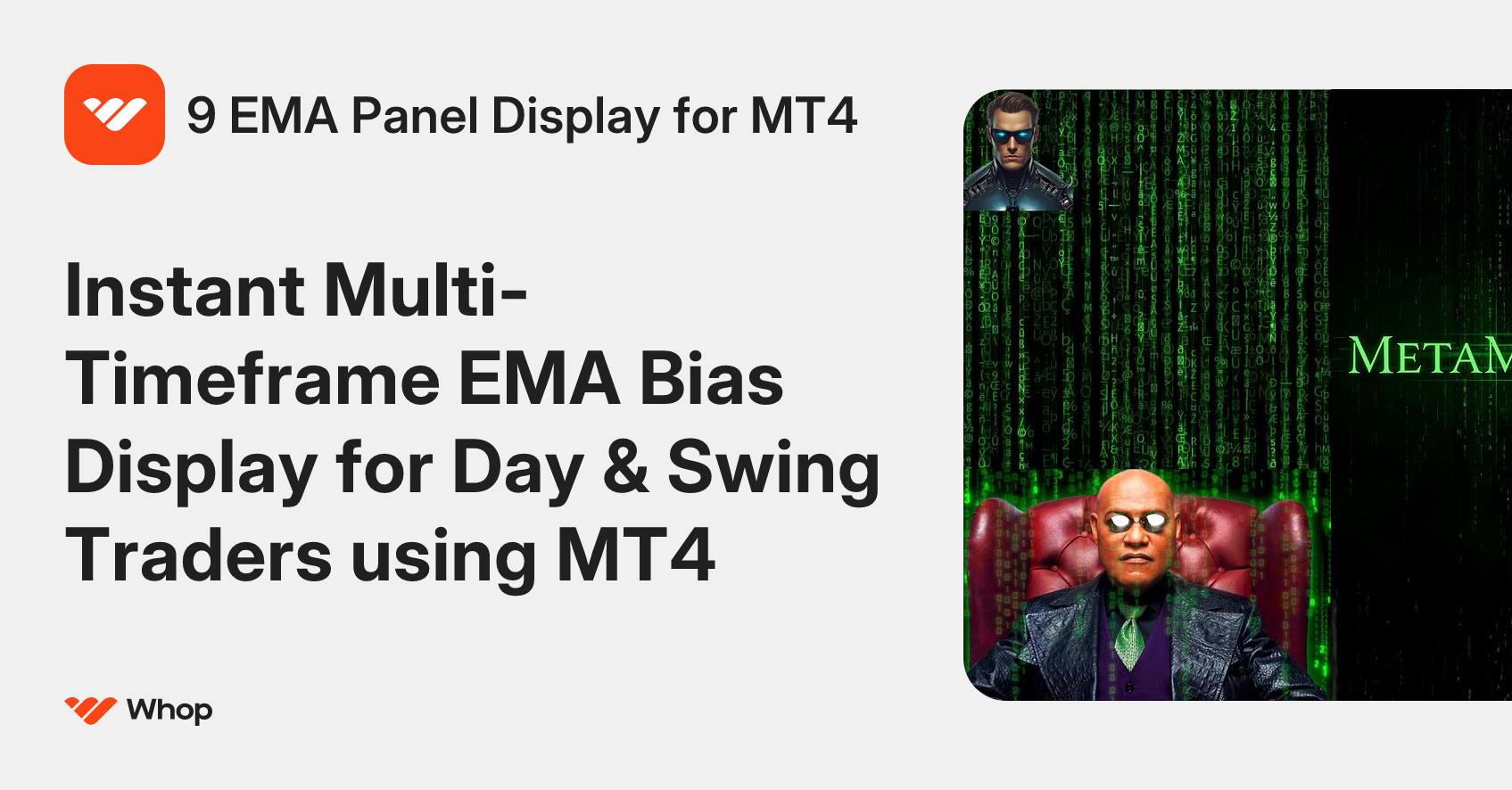 9 EMA Panel Display for MT4 | Whop