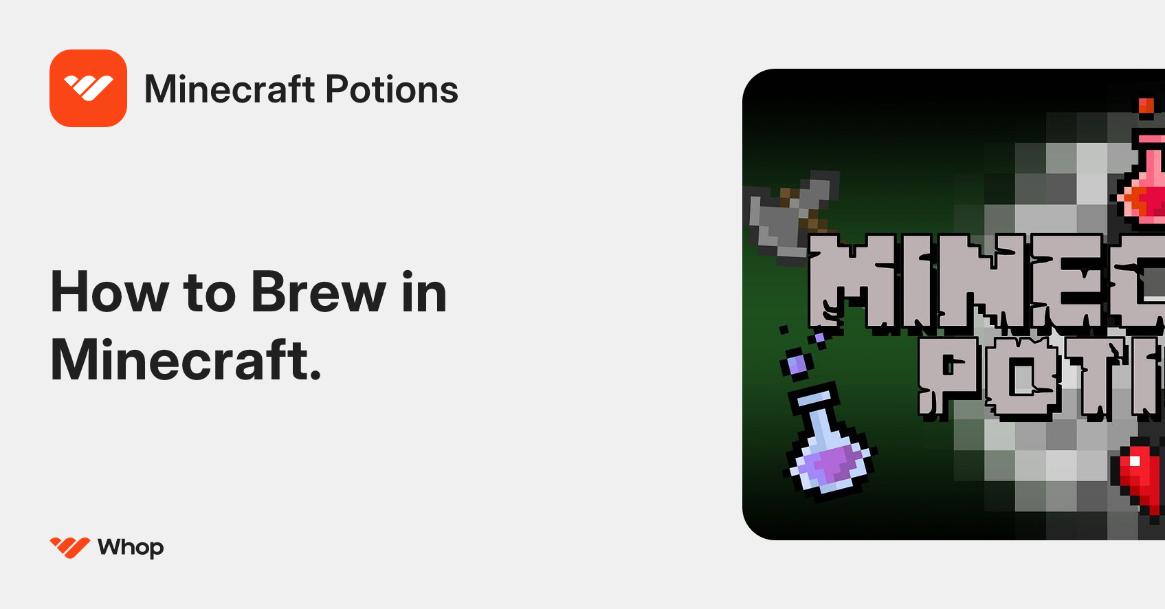 Minecraft Potions | Whop