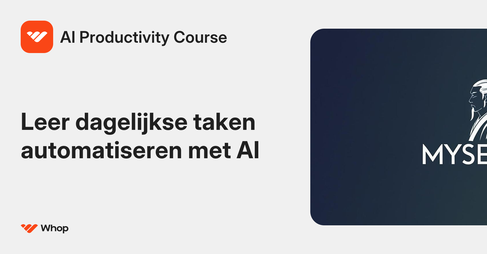AI Productivity Course | Whop