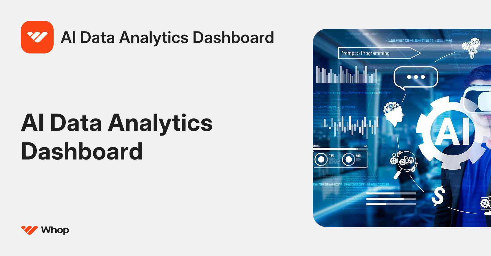 AI Data Analytics Dashboard | Whop