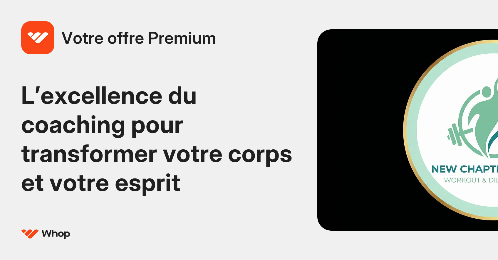 Votre offre Premium | Whop