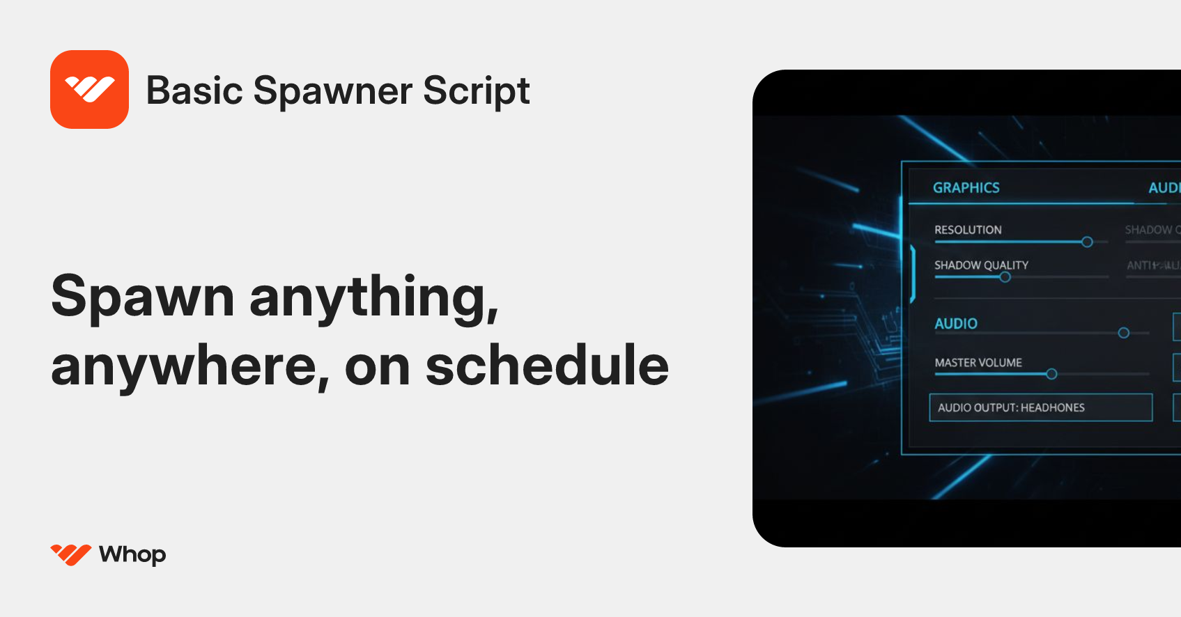 Basic Spawner Script | Whop