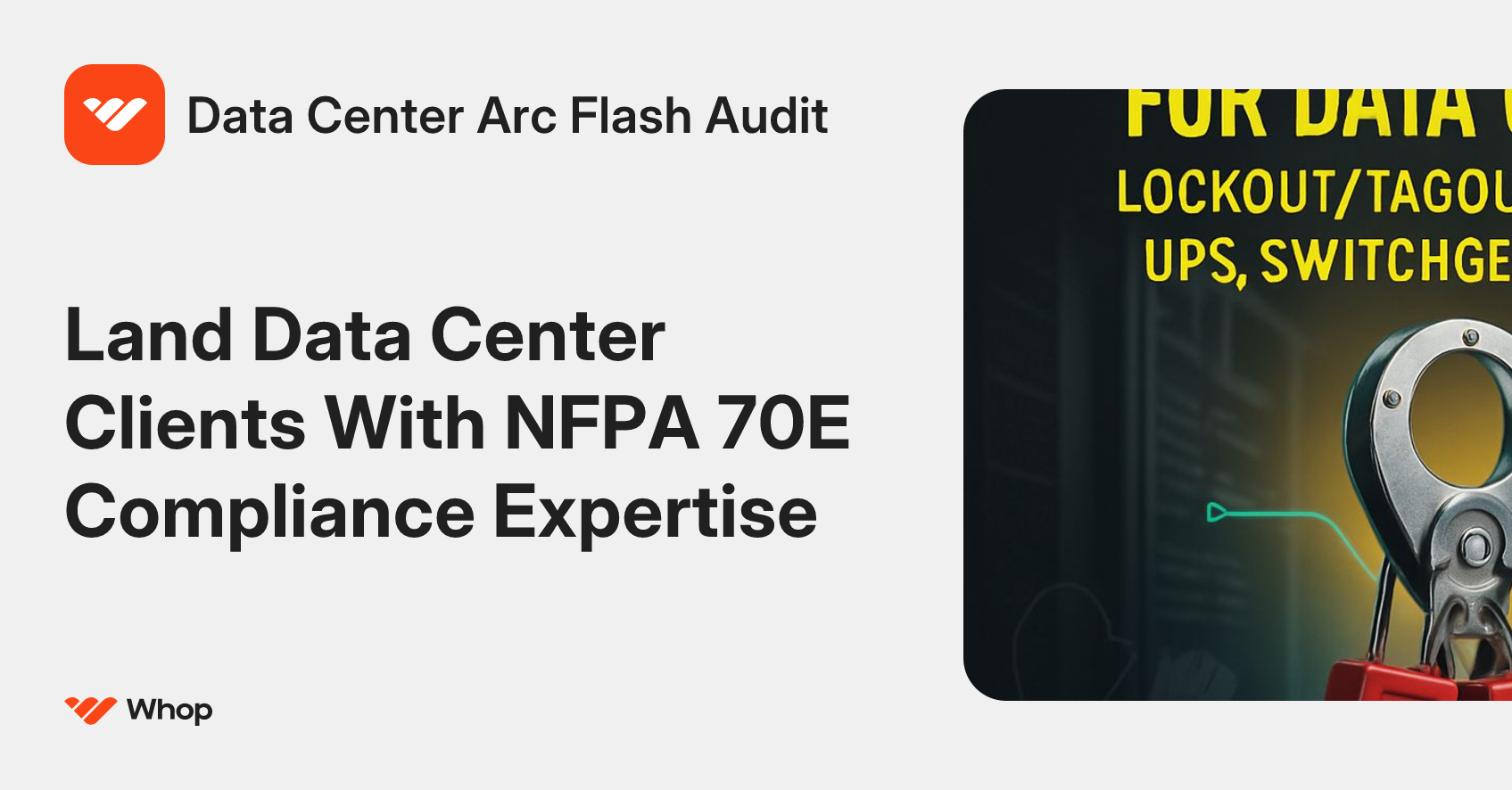 Data Center Arc Flash Audit | Whop