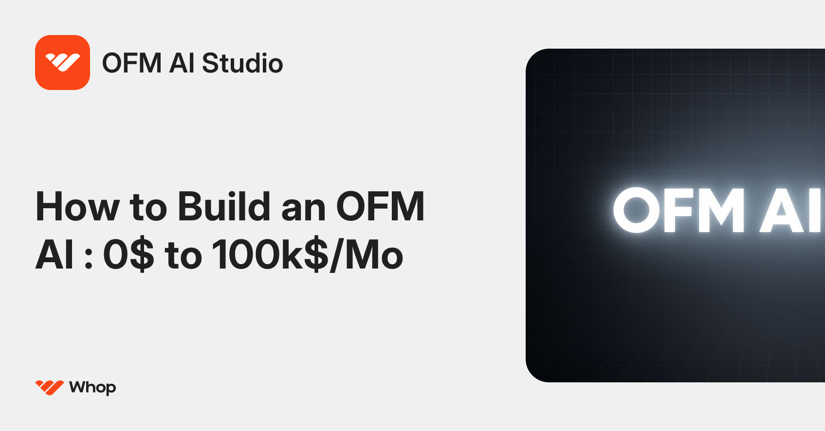 OFM AI Studio | Whop