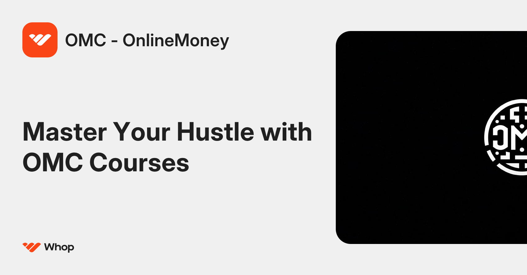 OMC - OnlineMoney | Whop