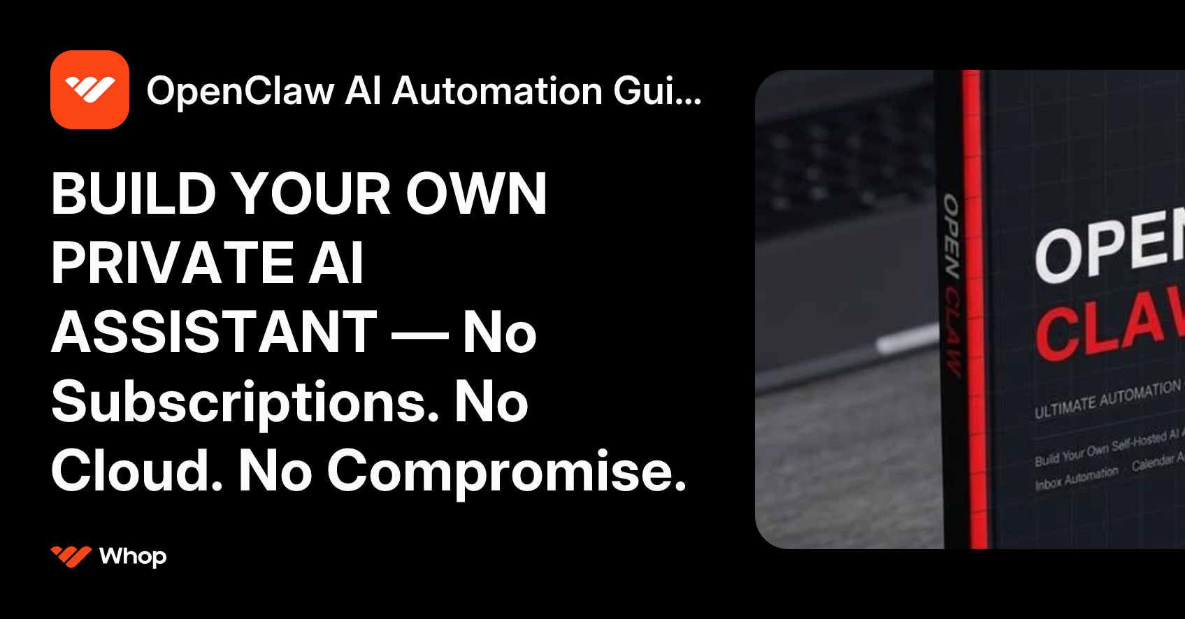 OpenClaw AI Automation Guide | Whop