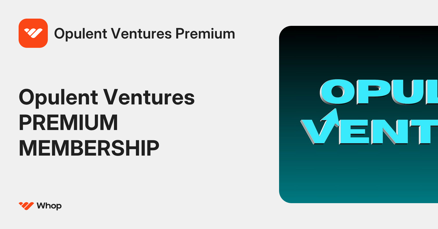 Opulent Ventures Premium | Whop