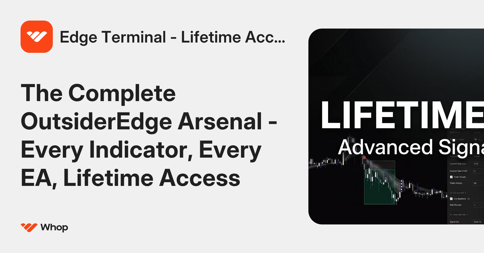 Edge Terminal - Lifetime Access | Whop