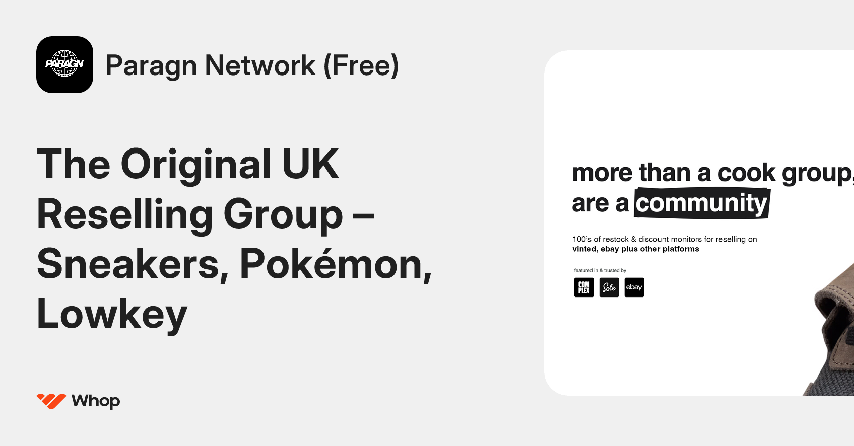 Paragn Network (Free) Whop