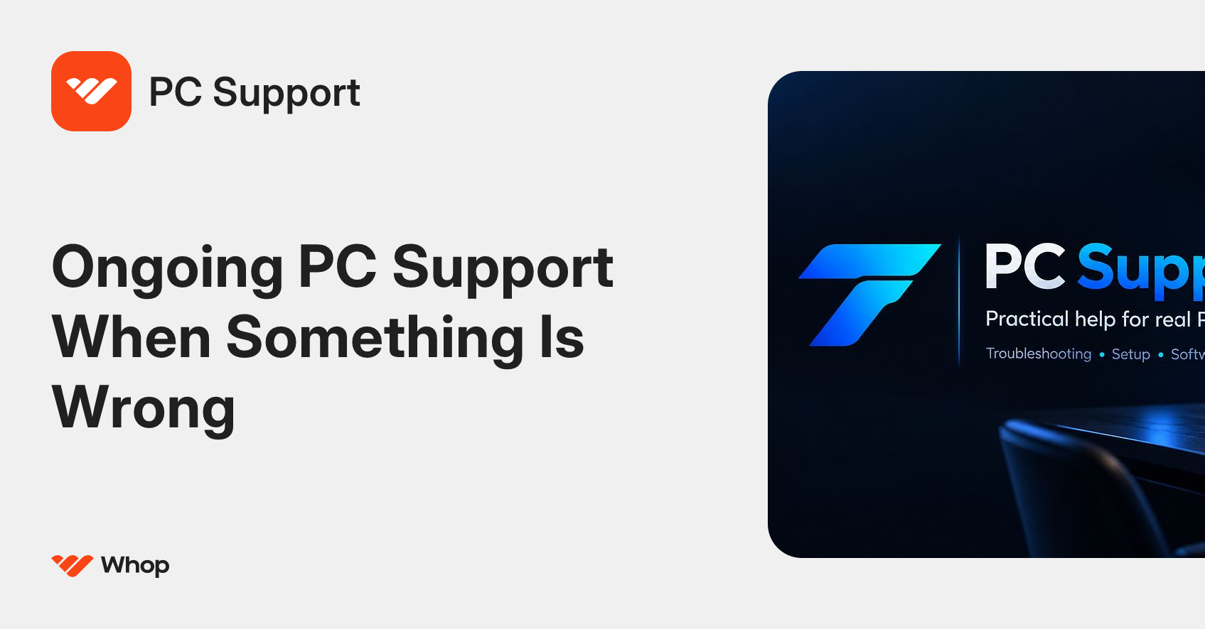 PC Support | Whop