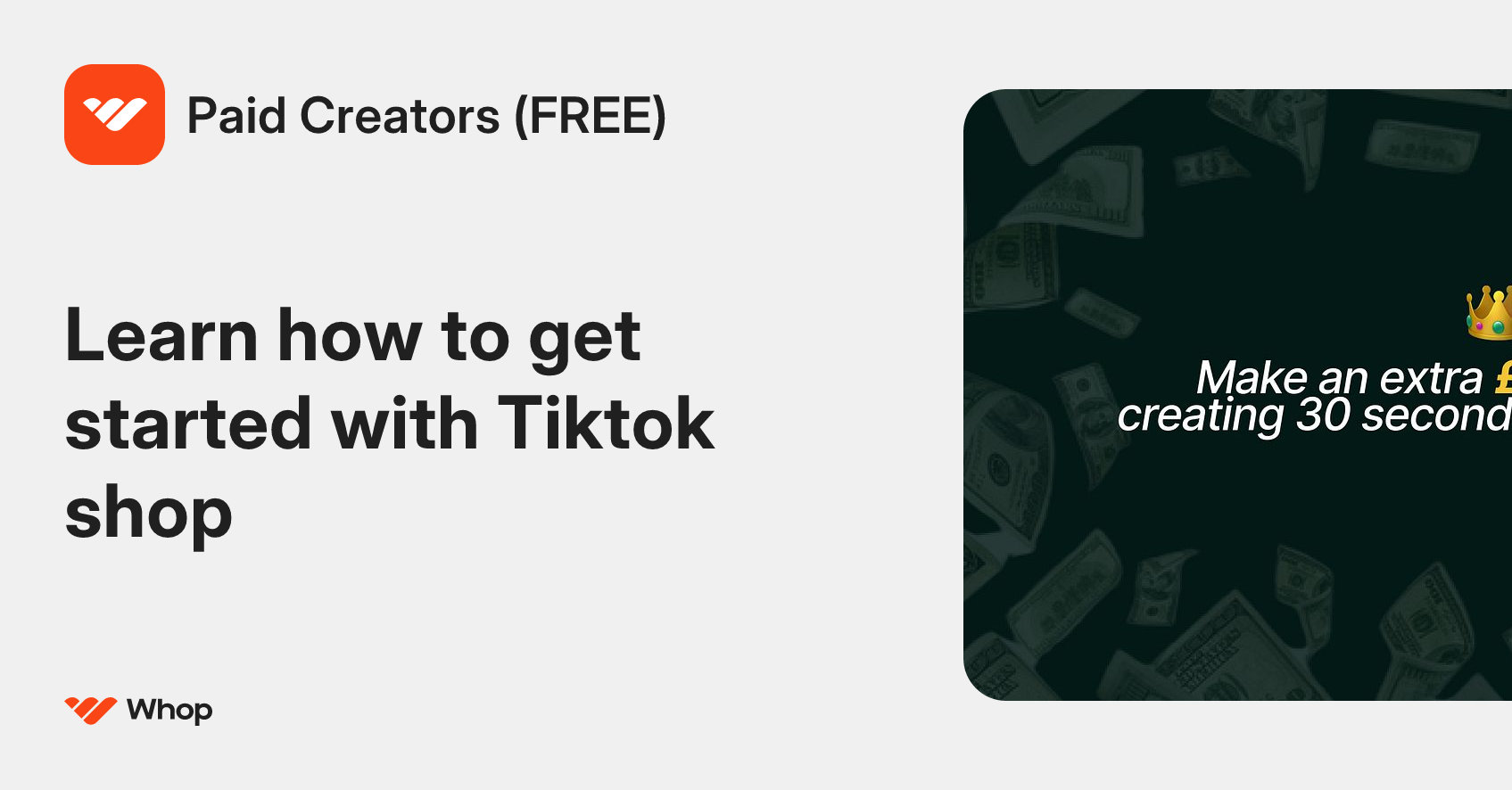 Paid Creators (FREE) | Whop