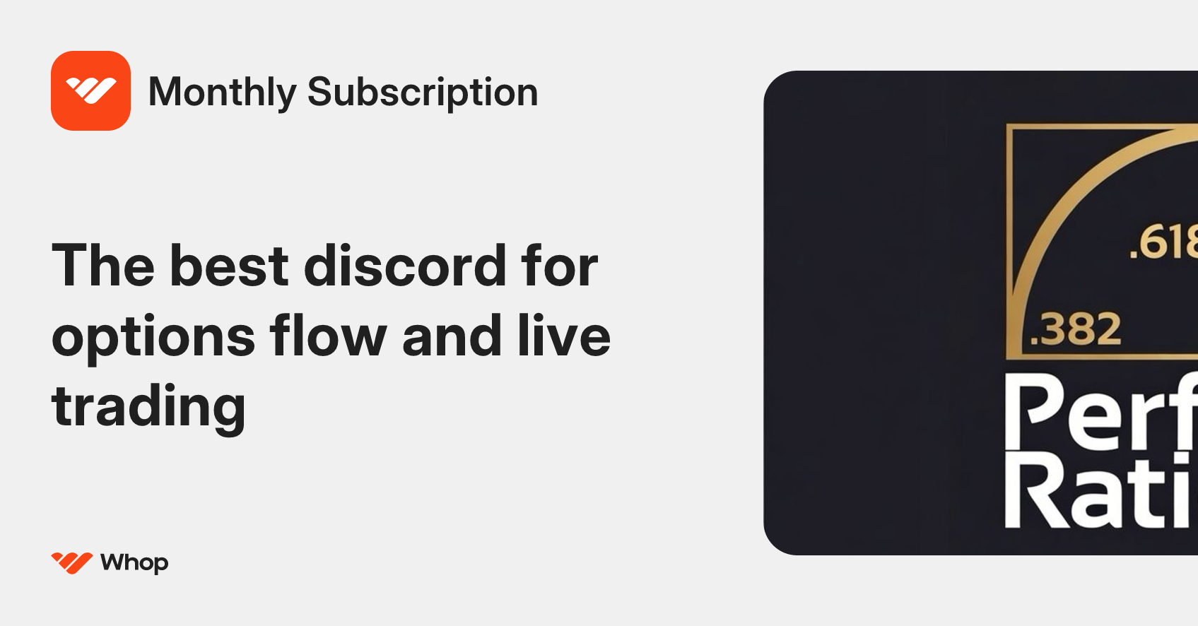 Monthly Subscription | Whop