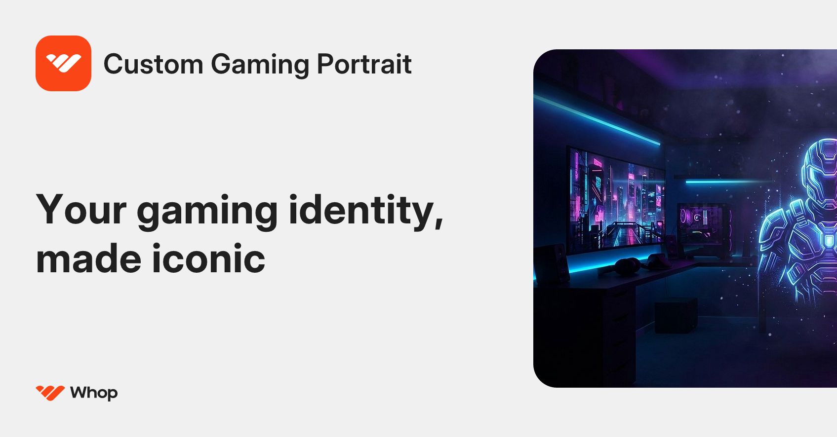 Custom Gaming Portrait | Whop