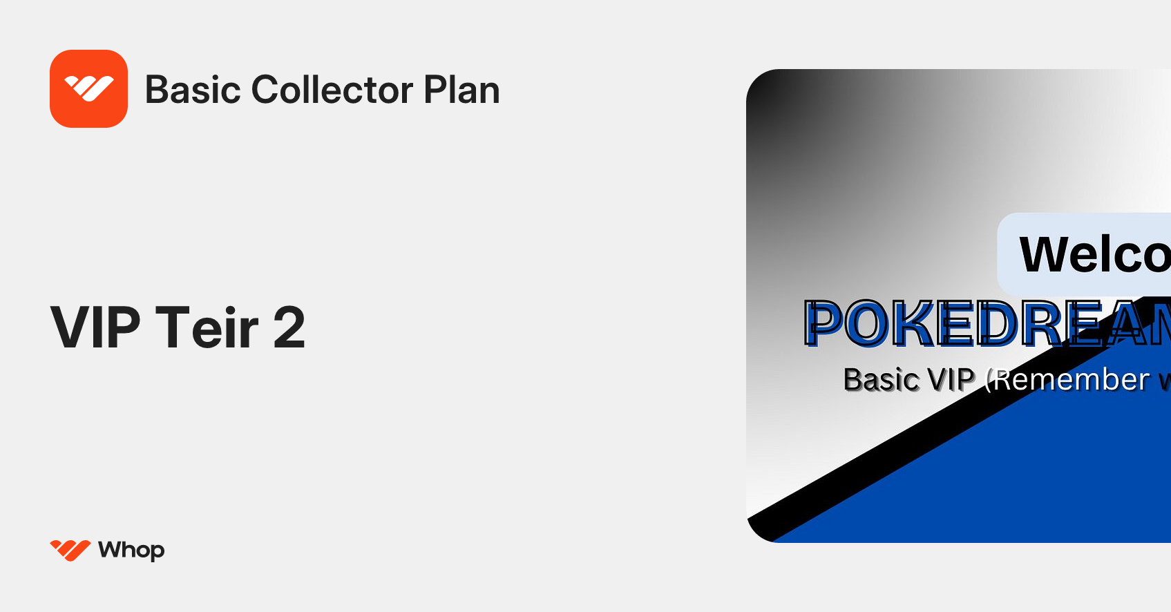 Basic Collector Plan | Whop
