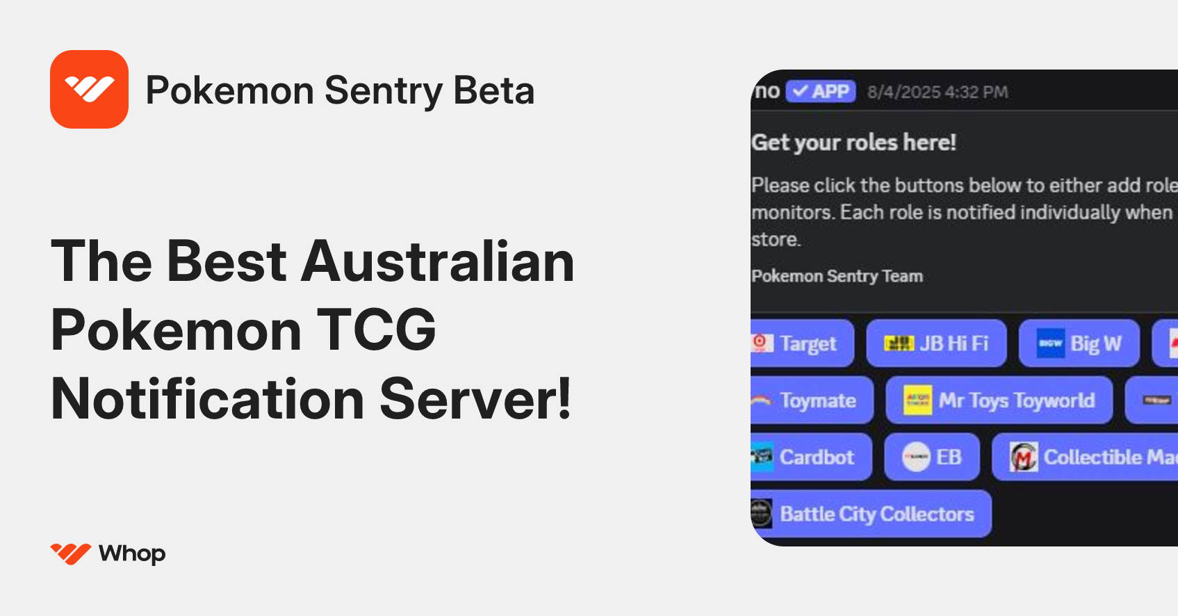 Pokemon Sentry Beta | Whop
