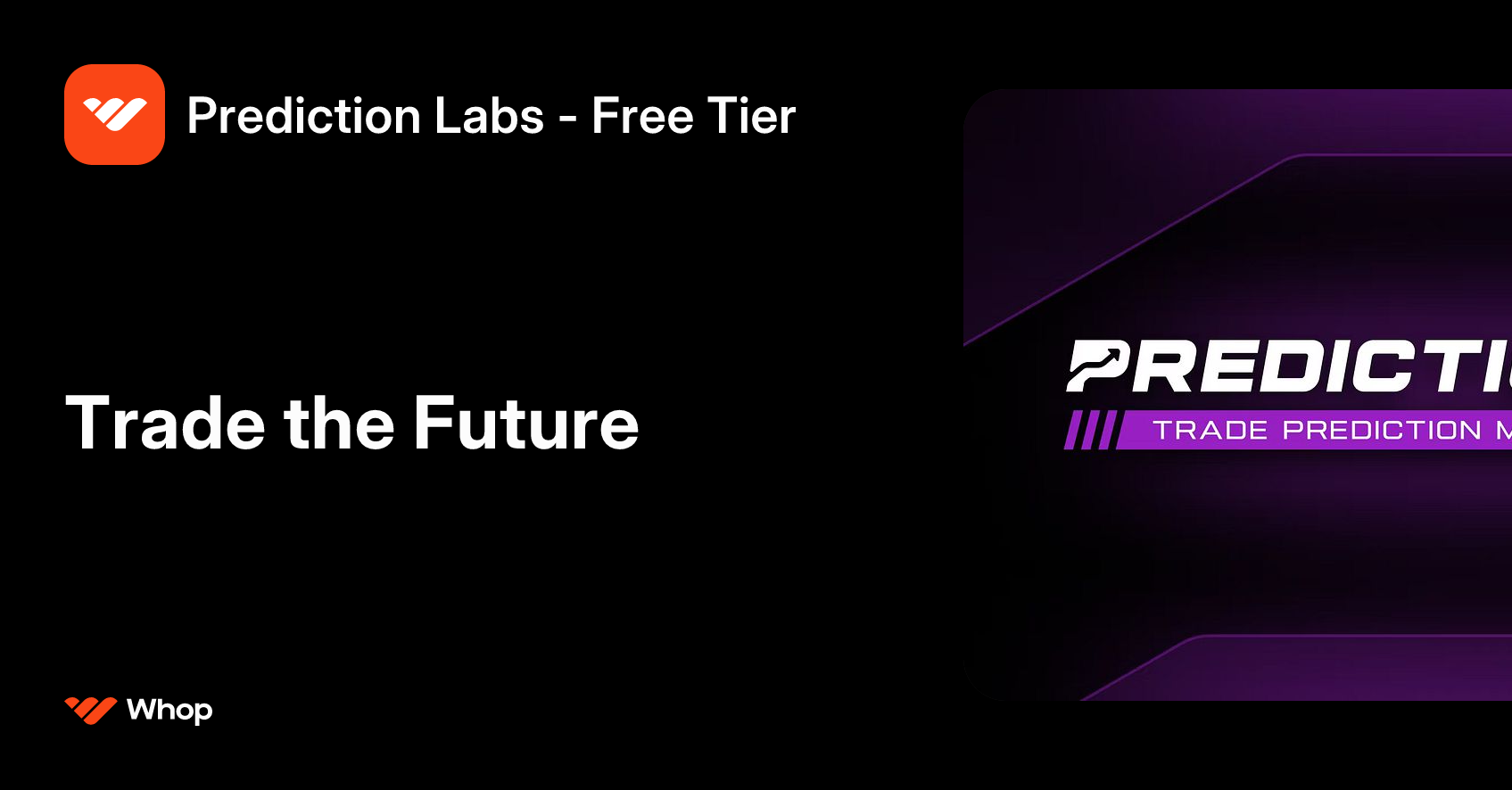 Prediction Labs - Free Tier | Whop