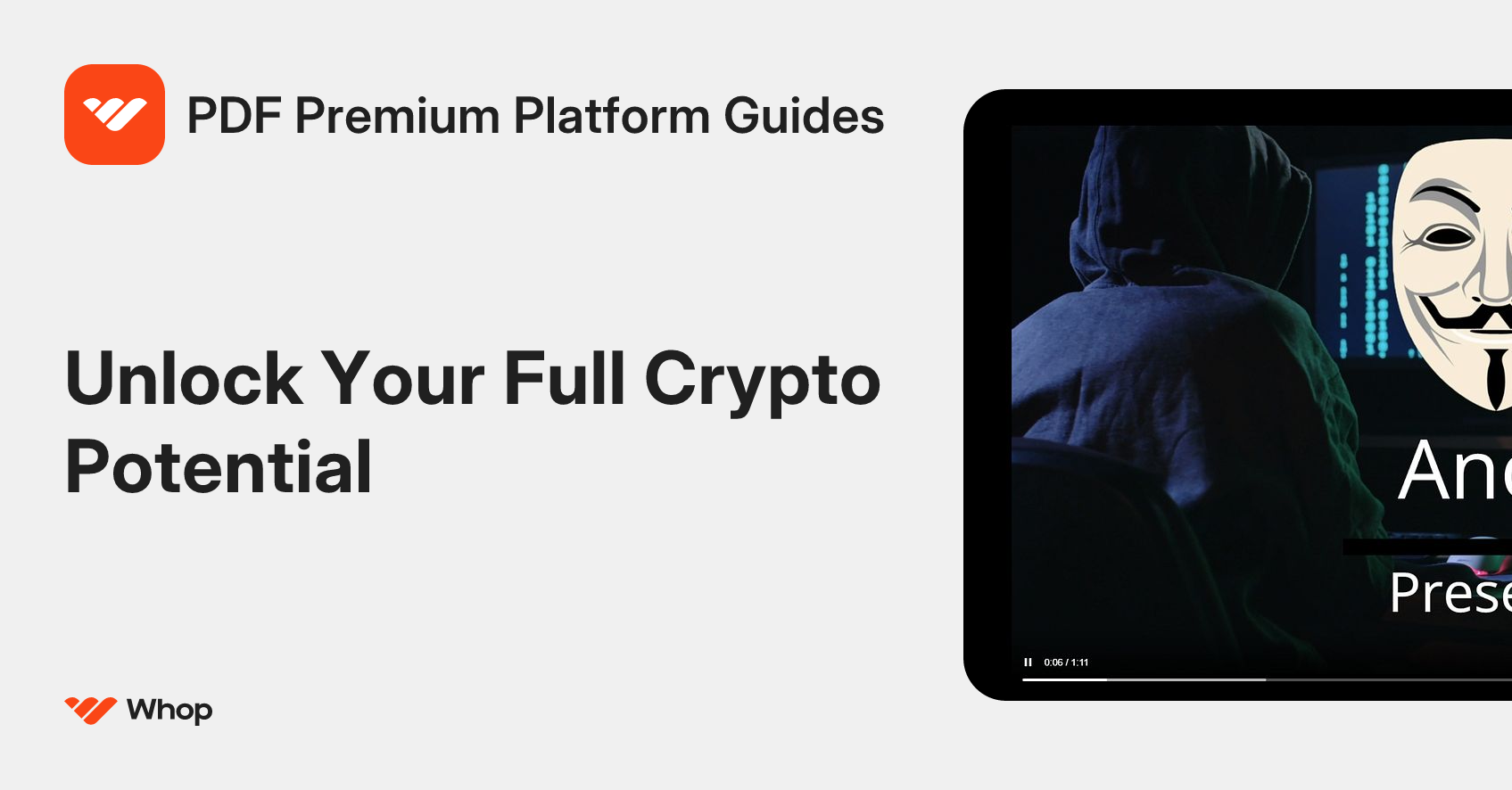 PDF Premium Platform Guides | Whop