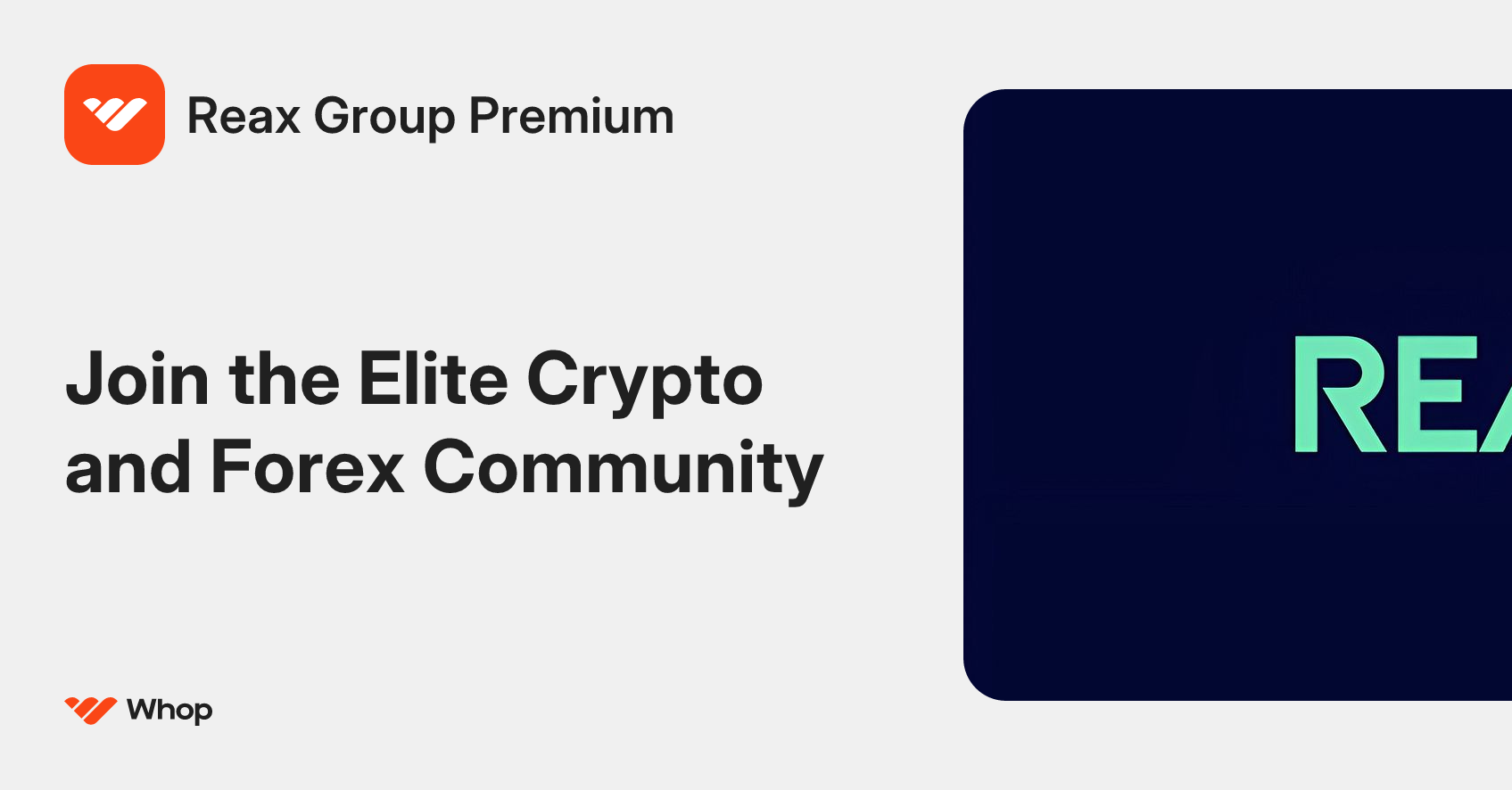Reax Group Premium | Whop