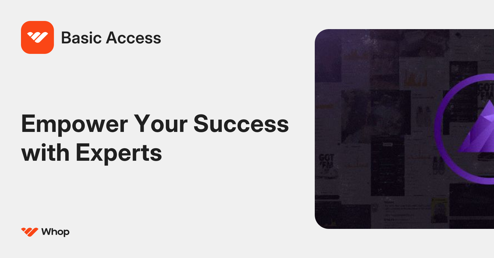 Basic Access | Whop