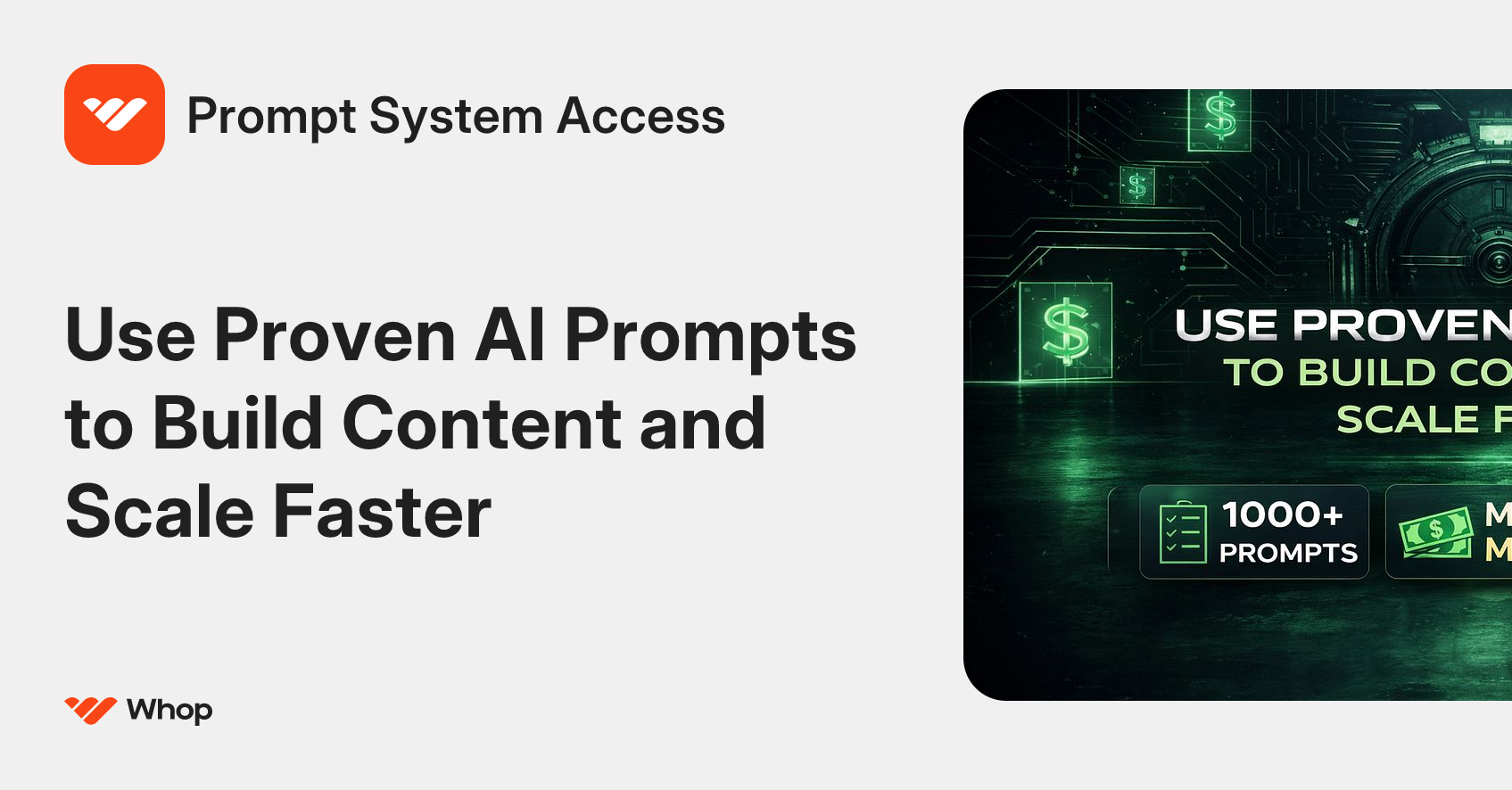 Prompt System Access | Whop