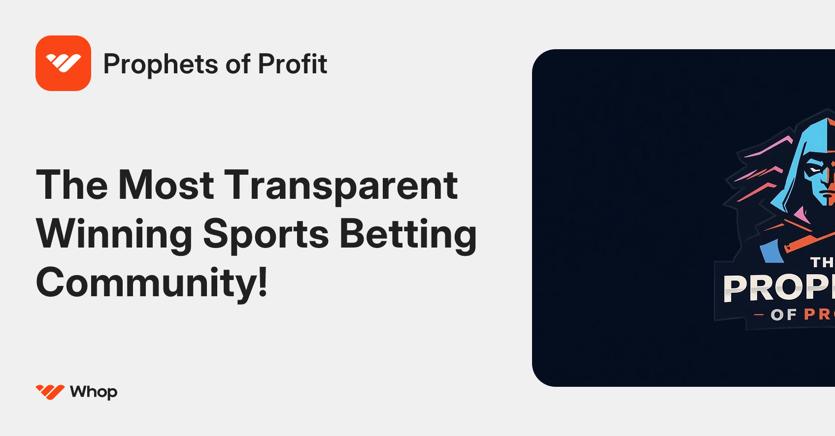 Prophets of Profit