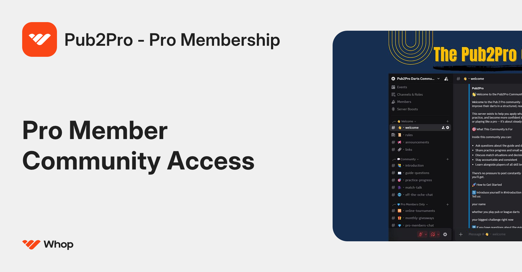 Pub2Pro - Pro Membership | Whop